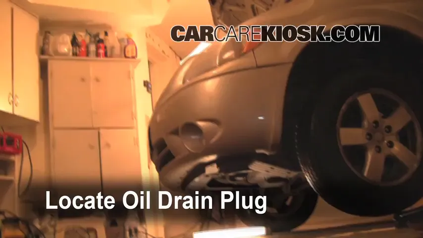 2007 Dodge Grand Caravan SXT 3.8L V6 Oil Change Oil and Oil Filter